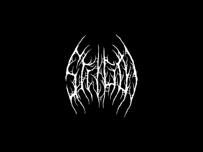 Strigoi black branding logo logodesign logotype metal strigoi vector