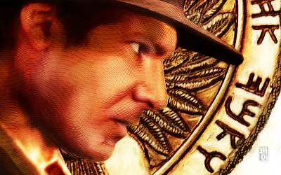 Indy illustration illustrator lucasfilm painter photoshop portrait