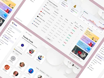 Banking Web Application app banking bitcoin clean crypto cryptocurrency dashboard design finance home ios ipad minimal userinterface webapp website