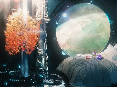 CryptoBNB - 3D Art 3d abstract c4d cgi design illustration motion graphics