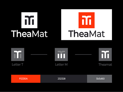 Theamat branding design designer icon illustration logo logo designer logo maker logotype m m logo mark monogram mt mt logo t ui ux vector website