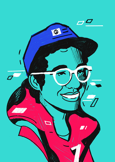 Toro Y Moi character illustraited portrait illustrated faces illustration illustrator musicians people portrait portraits procreate