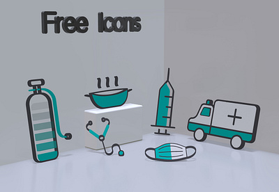 3d Icons 3d covid covid 19 dark mode free icons iconset light mode