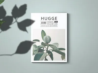 Hugge Magazine Template a4 agency art book book template booklet catalog company indesign magazine magazine template personal portfolio portfolio template print print template resume resume template simple template