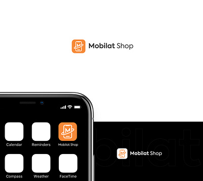 Mobilat shop branding design graphic design illustration logo packaging