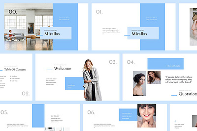 Mirallas - Branding Guidelines Keynote abstract brand identity branding brochure concept corporate creative design graphic design guidelines illustration keynote multipurpose multipurpose template pitch deck powerpoint ui web design web development website