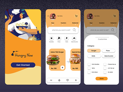 Restaurant App Design app appdesign appui appux figma food foodapp interface research restaurantapp ui uidesign ux uxdesign uxdesigner webui