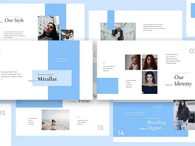 Mirallas - Branding Guidelines Keynote abstract brand identity branding brochure concept corporate creative design graphic design guidelines illustration keynote multipurpose multipurpose template pitch deck powerpoint ui web design web development website