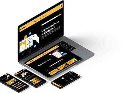 Responsive Website app graphic design mobi ui web