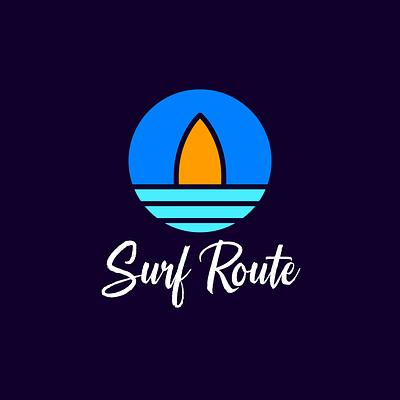 Logo for a Surf Board Seller Company branding creative design design illustration logo typography vector