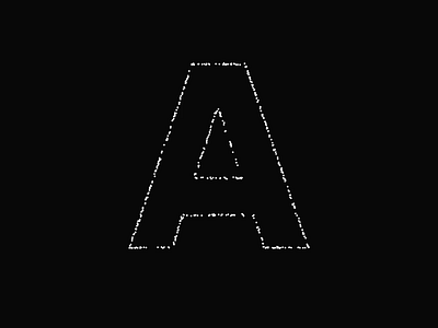 Generative Typography in Motion / 1 36daysoftype alphabeth animation art code coding creative design generative motion p5js type typography