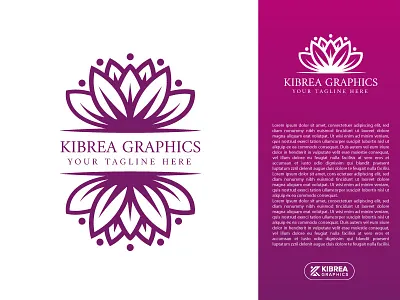 water lily flower logo illustration branding colorful logo design dribbble flower illustration logo minimalist modern logo ui vector waterlily