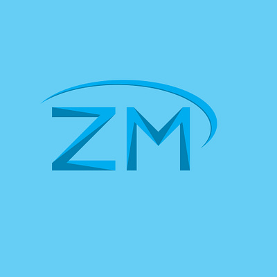 Redesigned the identity ZM Zahid Mehmood branding design graphic design logo typography