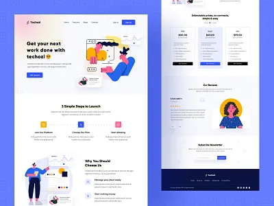 Saas - Product Landing Page app landing creative homepage landing page product saas saas landing saas landingpage saas product software software landing software service startup technology visual design web design website