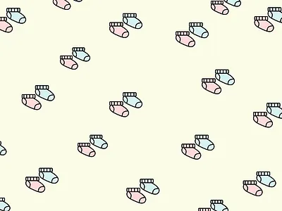 Wallpaper Baby Color Socks Design baby baby shower branding design figma graphic design logo mobile background vector wallpaper