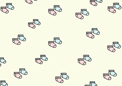 Wallpaper Baby Color Socks Design baby baby shower branding design figma graphic design logo mobile background vector wallpaper