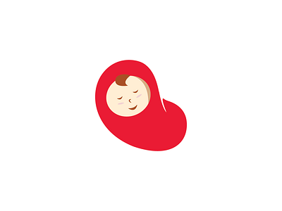 Child Kidney Transplant baby logo branding child logo graphic design kidney logo logo