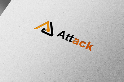 Logo Attack branding graphic design illustration ilustrator logo