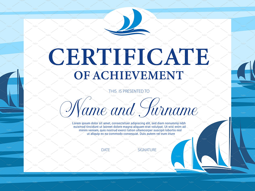 yacht class certificate
