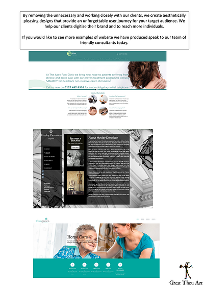 Example Web Design design web