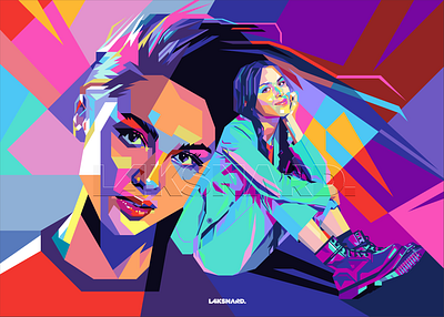 Olivia Rodrigo Fan Pop Art WPAP #1 driver license illustration musician olivia olivia rodrigo pop art rodrigo singer sour album traitor vector wpap