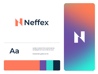 Neffex logo and brand mark abstract logo app app logo application mark brand identity brand mark branding colorful and minimal logo colorful logo design icon logo logo and brand identity logo presentation minimal logo n letter brand mark n letter logo neffex uniqe brand mark uniqe logo