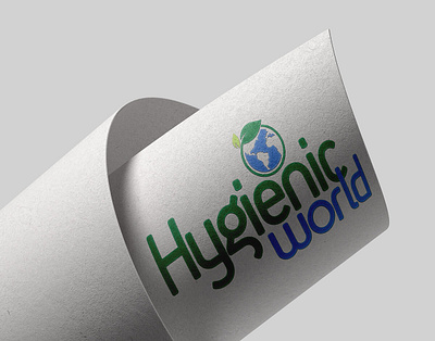Hygienic World Logo design branding design indesignmedia logo logodesign print
