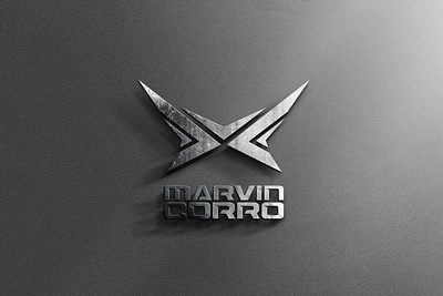 MARVIN CORRO logo branding design flat icon illustration illustrator logo ui ux vector