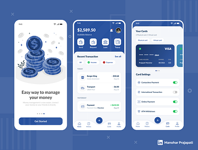 Payment App UI app application appui branding design design app graphic design illustration logo mobileapp ui ux vector