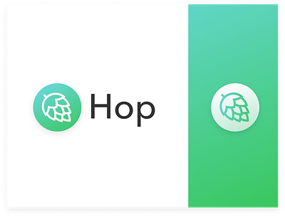 Hop Logo beer branding homebrew hop hops icon iconography logo logo design open source