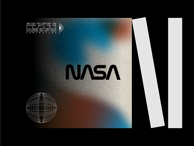 NASA poster adobe illustrator adobe photoshop creative design gradient grain graphicdesign illustration mood nasa poster shapes