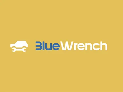 Blue Wrench Branding branding design graphic design illustration logo typography vector