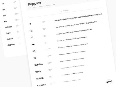 Design System_Typography branding design ui uidesign uiux ux uxdesign