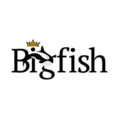 Bigfish: Logo branding graphic design logo