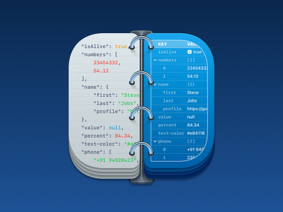 Lexi App Icon app app icon big sur icon icons json mac macos madewithsketch paper ringbook