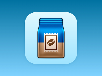 MyBeans App Icon app app icon beans coffee icon icons ios ios app icon iphone madewithsketch skeumorphism