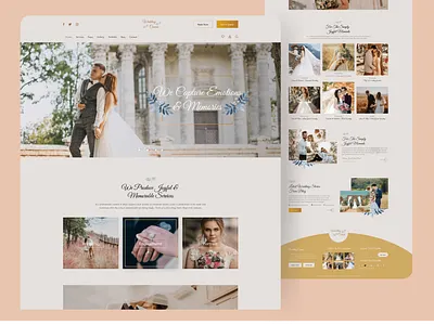 Wedding Canvas(Wedding Photography Agency) agency branding bride camera digital art digital painting landing page marriage photo photographer photography photography logo photography portfolio portfolio portrait photography uidesign uiux website wedding wedding photographer