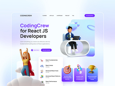 CODINGCREW clean design coding coding learn course design learn learn coding learn proggraming learning website online course online learn online tutorial proggraming tutorial ui user experience user interface ux web design website design