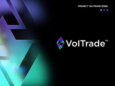 VolTrade - Logo Design ☑️ 3d abstract animation brading brand and identity branding design graphic design illustration logo logo a day motion graphics sketch ui vector