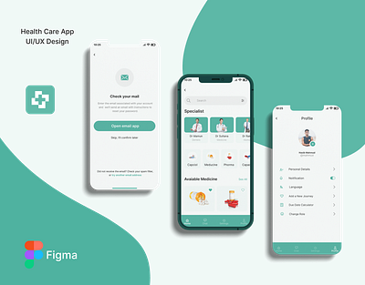 Health Care App Design app design branding dribbble health care ui ui design uitrends uiux userinterface ux webdesign