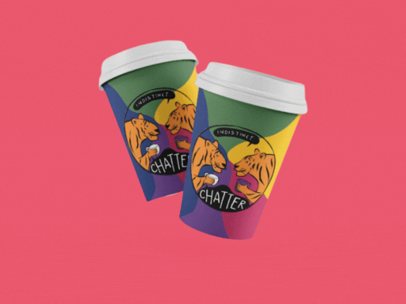 Indistinct Chatter: Packaging Design animation branding cafe packaging food packaging graphic design logo packaging design