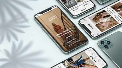 Fashion For Humanity: Application Design application design clean design graphic design mobile application mobile ui ui