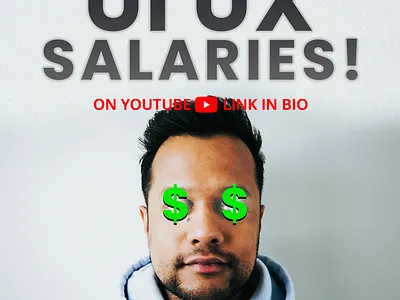 UI UX Salaries design salaries salary ui ui design user experience user interface ux ux design youtube