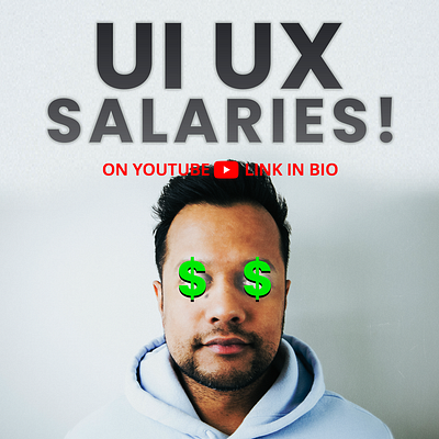 UI UX Salaries design salaries salary ui ui design user experience user interface ux ux design youtube