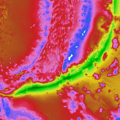 Meet Mariana abstract aerial art artwork bathymetry blockchain colors cryptoart ethereum geography gis map mariana trench nature nft opensea polygon scientific spatial spectrum