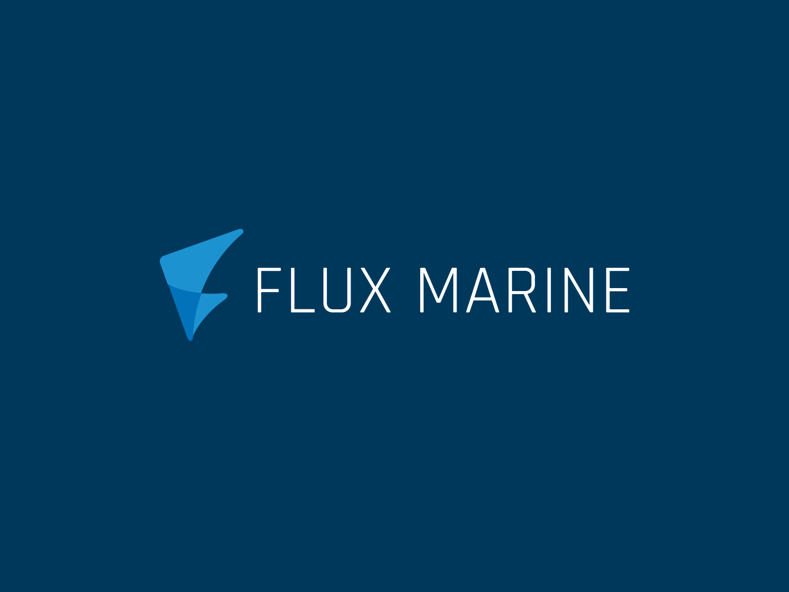 Example of Flux Marine Logo