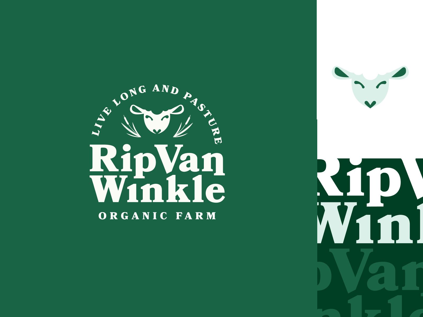 Example of Rip Van Winkle Farm Logo
