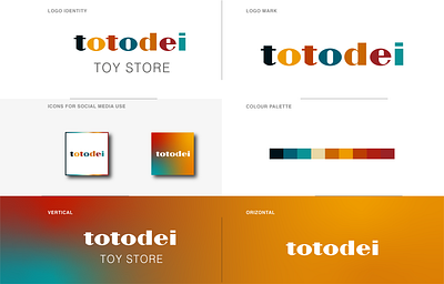 totodei toy store app branding design graphic design icon illustration logo ui ux vector