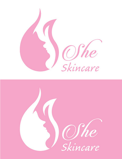 She Skincare! You take, We care.. branding logo logodesign typography ui ux