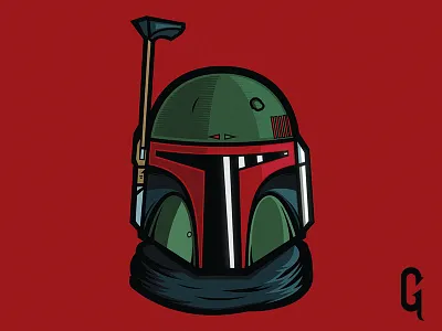 Boba Fett bantha boba fett boss design disney gaming lucasfilms mandalorian mascot star wars tatooine vector